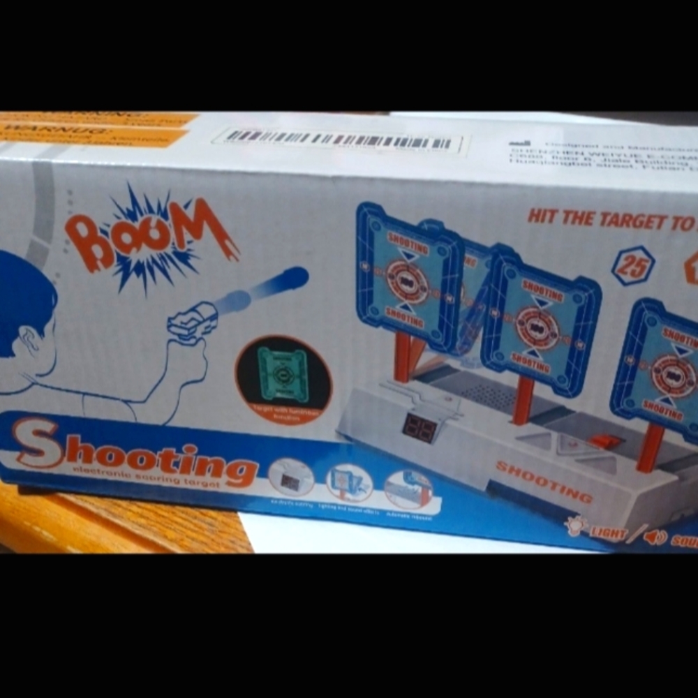 Score keeping Shooting electronic target game
